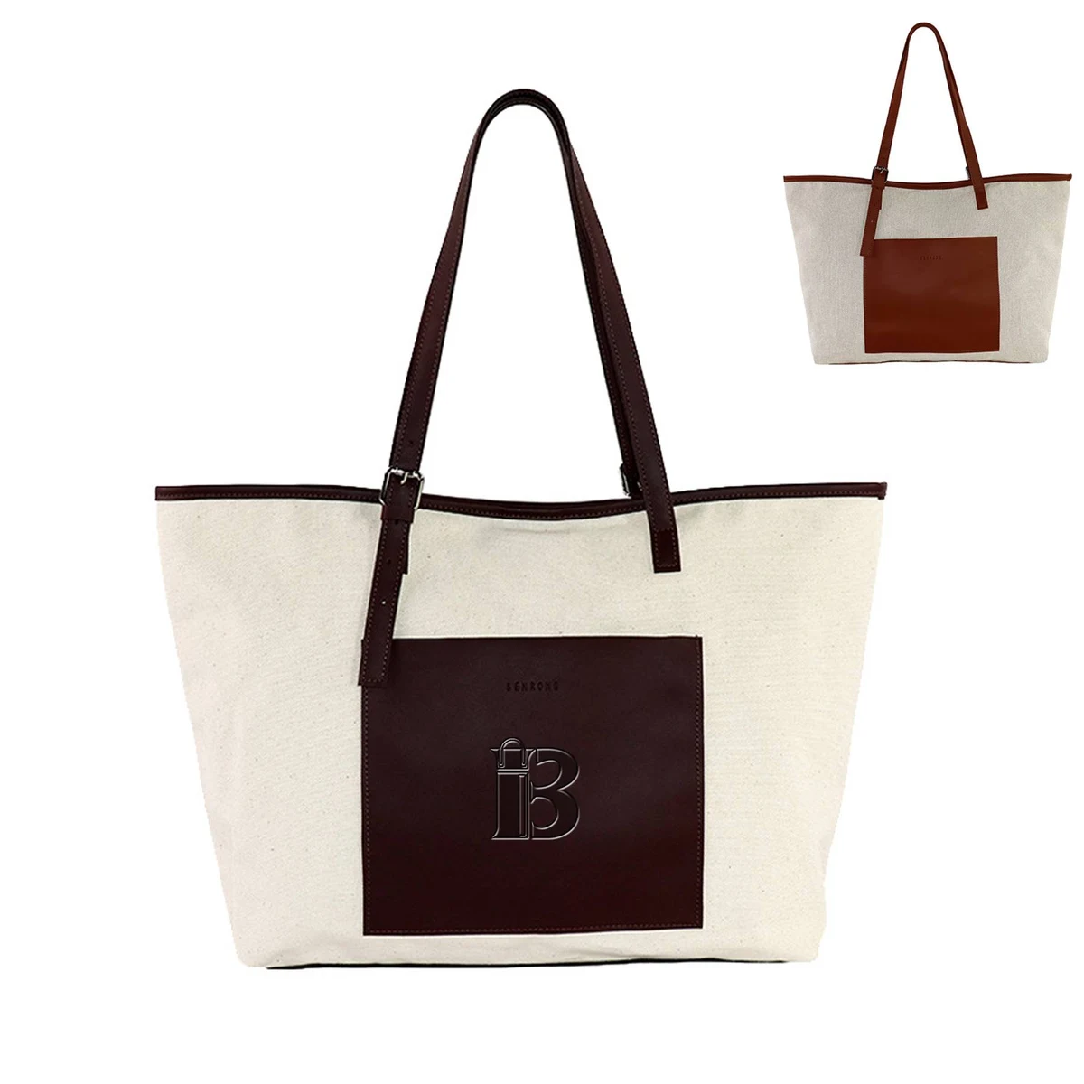 Thickening Polyester-cotton High-capacity Shopping Handbag 1