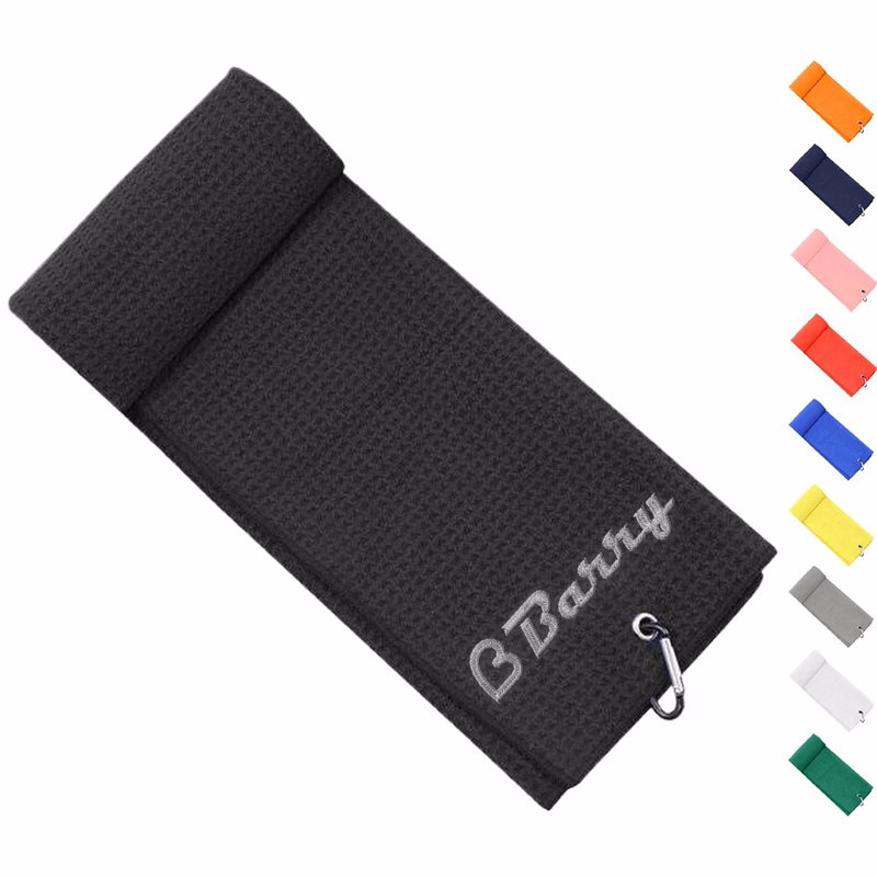 Microfiber Sports Golf Towel w/ Clip
