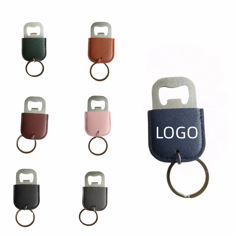 Portable Stainless Steel Bottle Opener Keychain