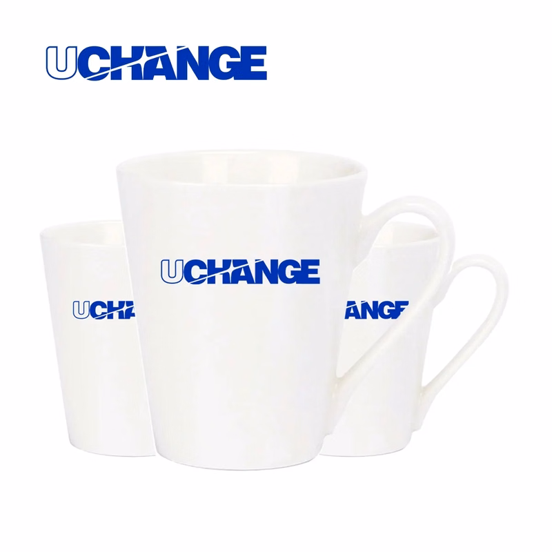 White Ceramic Coffee Mug For Custom Logos