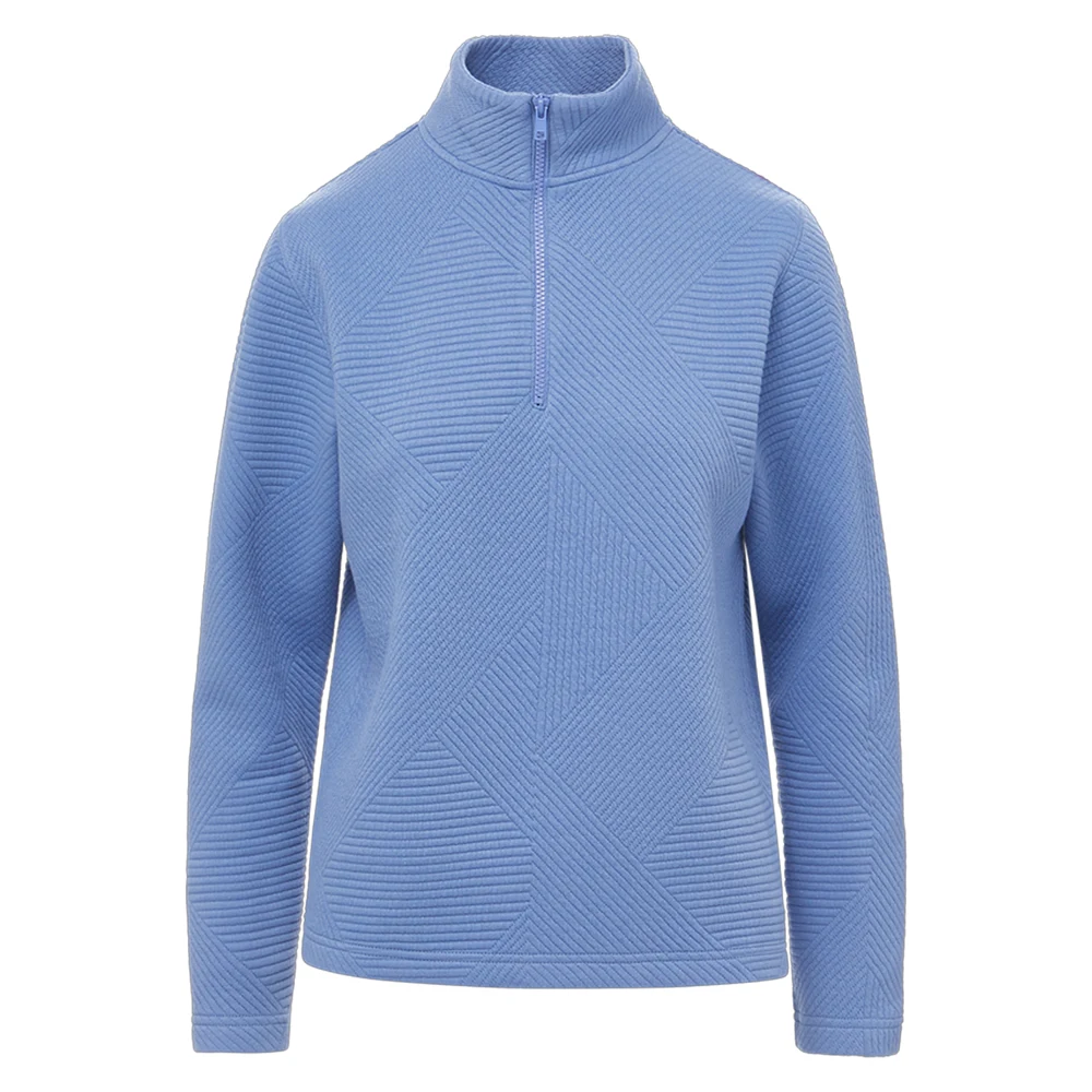Zelda™ Women's Zig-Zag Quarter Zip Pullover 1