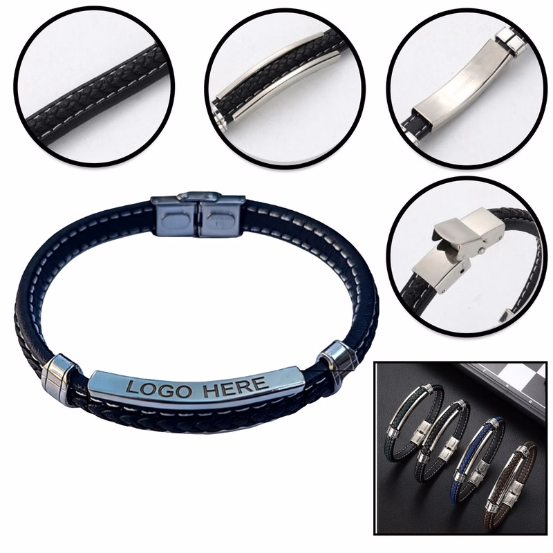 Stainless Steel Multi-Layer Braided Bracelet