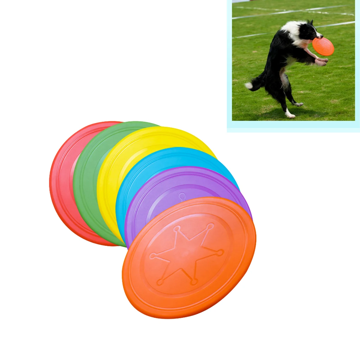 Lightweight Flying Disc Toy for Dogs 1