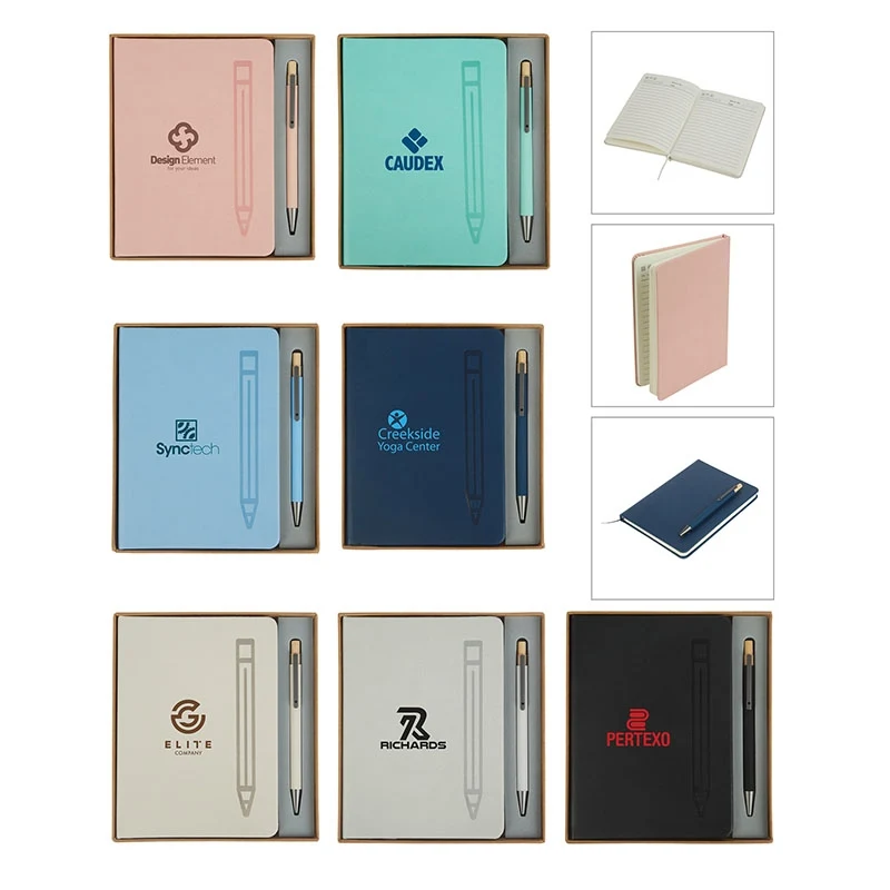 Manhattan II Gift Set w/ Magnetic Journal & Recycled Pen 1