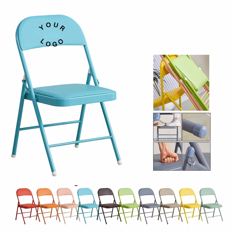 Durable Foldable Chair with Padded Support