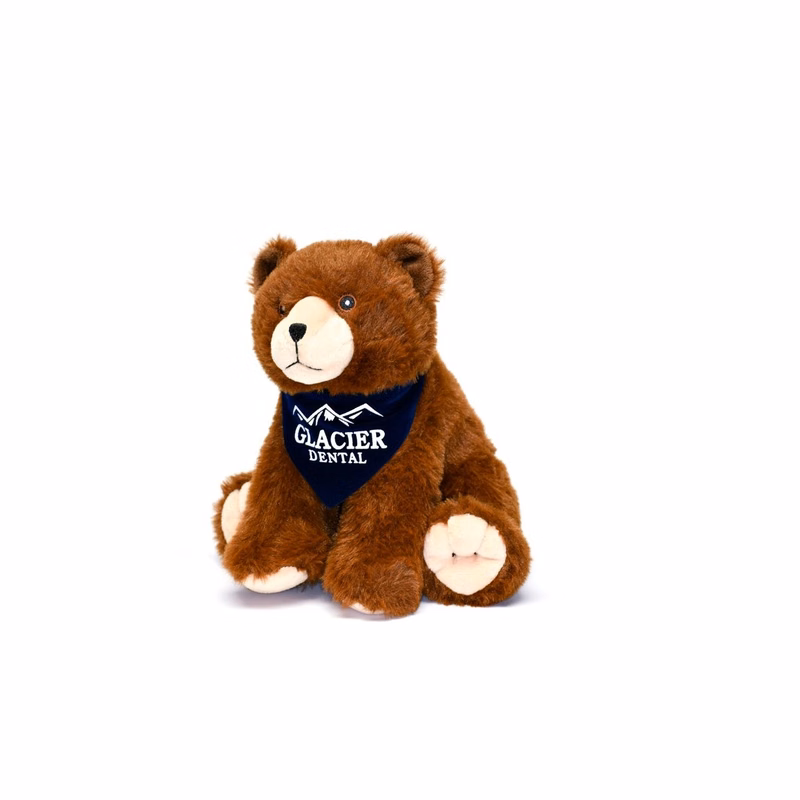 8" Wild Outdoor Sitting Grizzly Bear