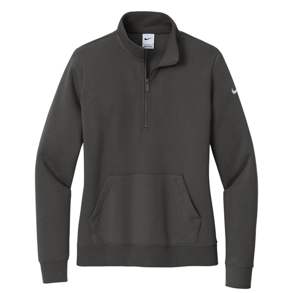 Nike Women's Club Fleece Half-Zip Pullover Sweatshirt, custom hoodie or sweatshirt with logo imprint 1