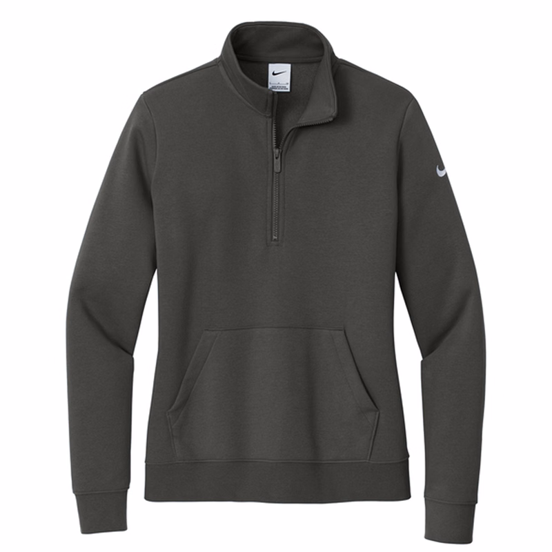 Nike Women's Club Fleece Half-Zip Pullover Sweatshirt