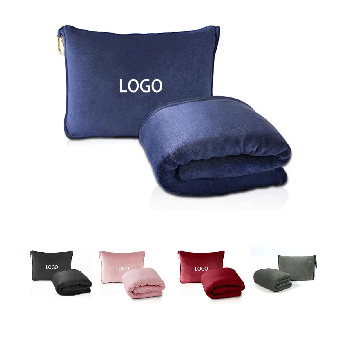 Travel Blanket Airplane Pillow 1