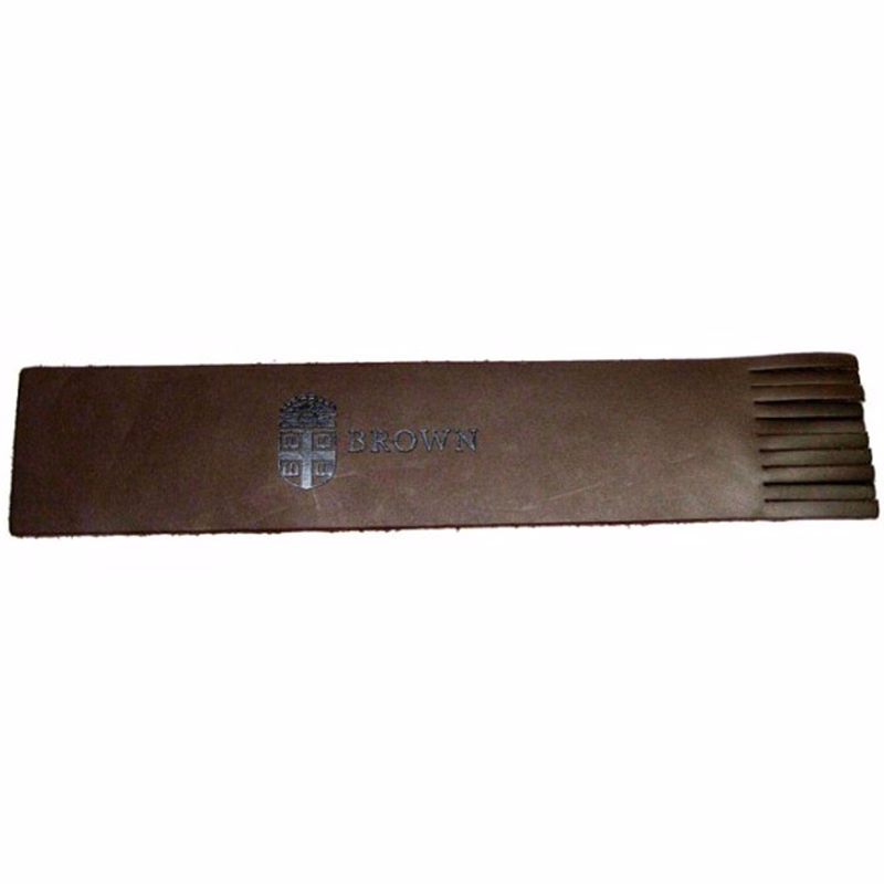 LEATHER BOOK MARK W/FRINGE EDGE