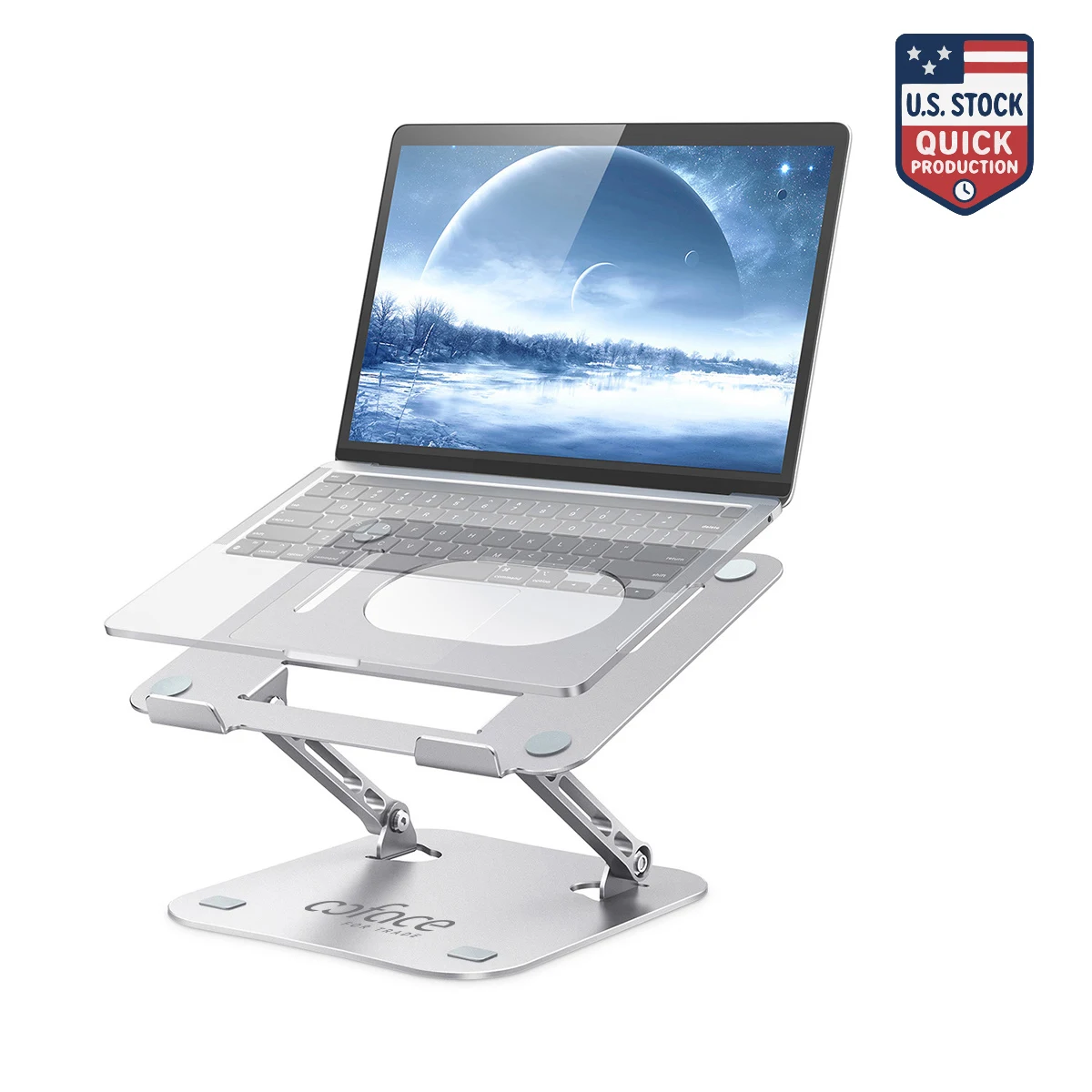 High Quality Metal Ergonomic and Adjustable Laptop Stand 1