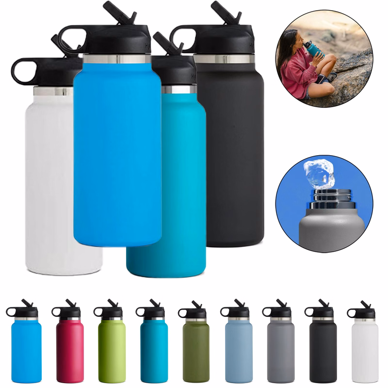 40oz Hydro Flask Wide Mouth Straw Lid