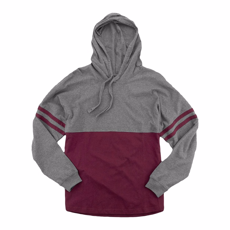 Women's Hooded Pom Pom Jersey T-Shirt - T18