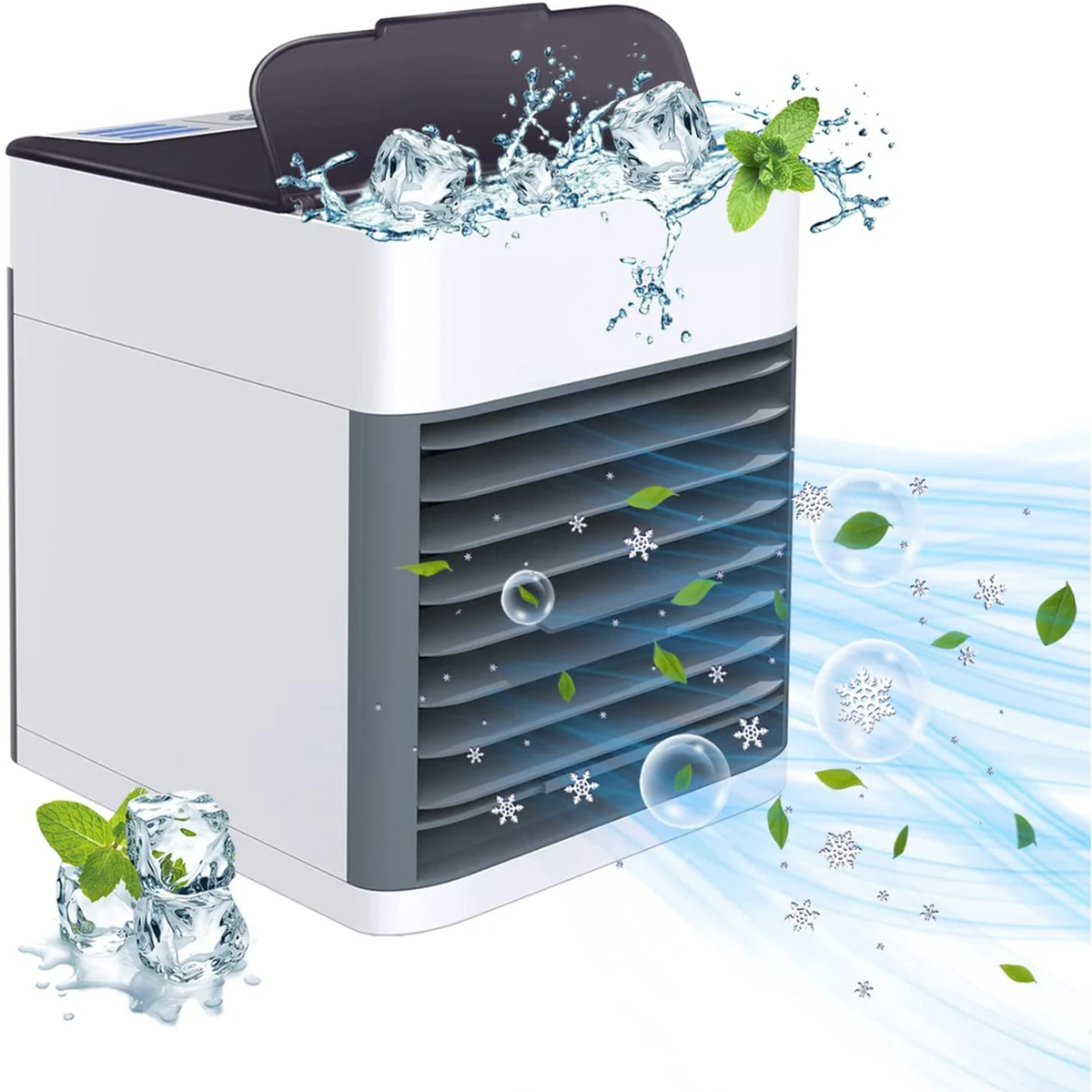 Table Evaporative Air Cooler Vaneless Fan 1