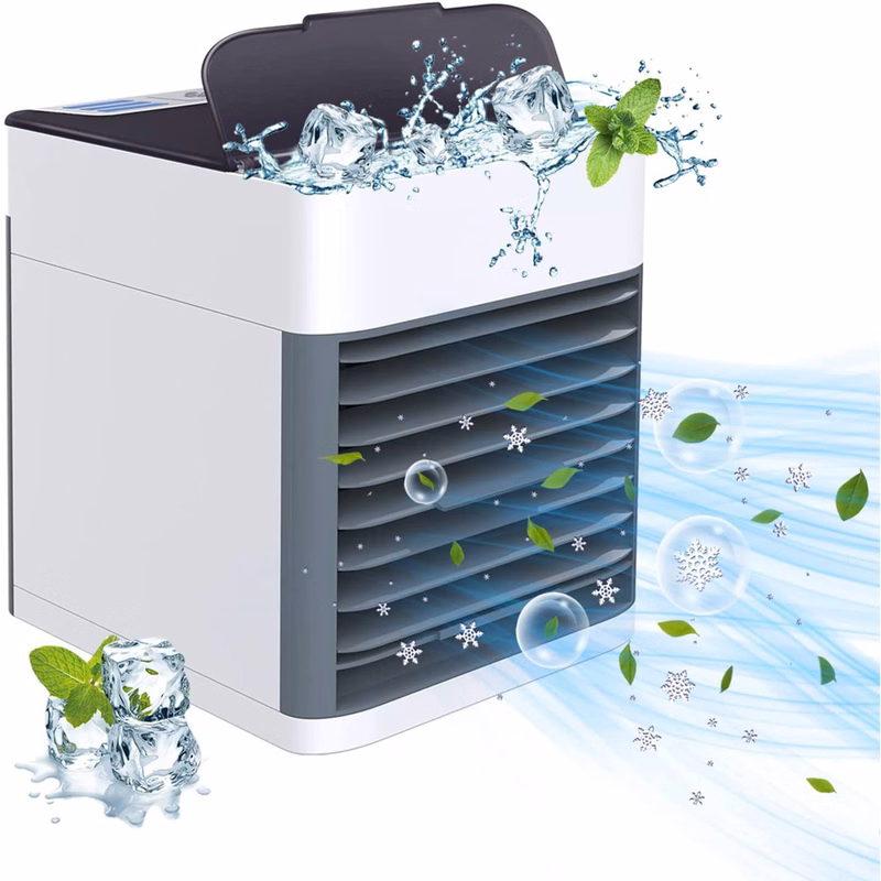 Table Evaporative Air Cooler Vaneless Fan