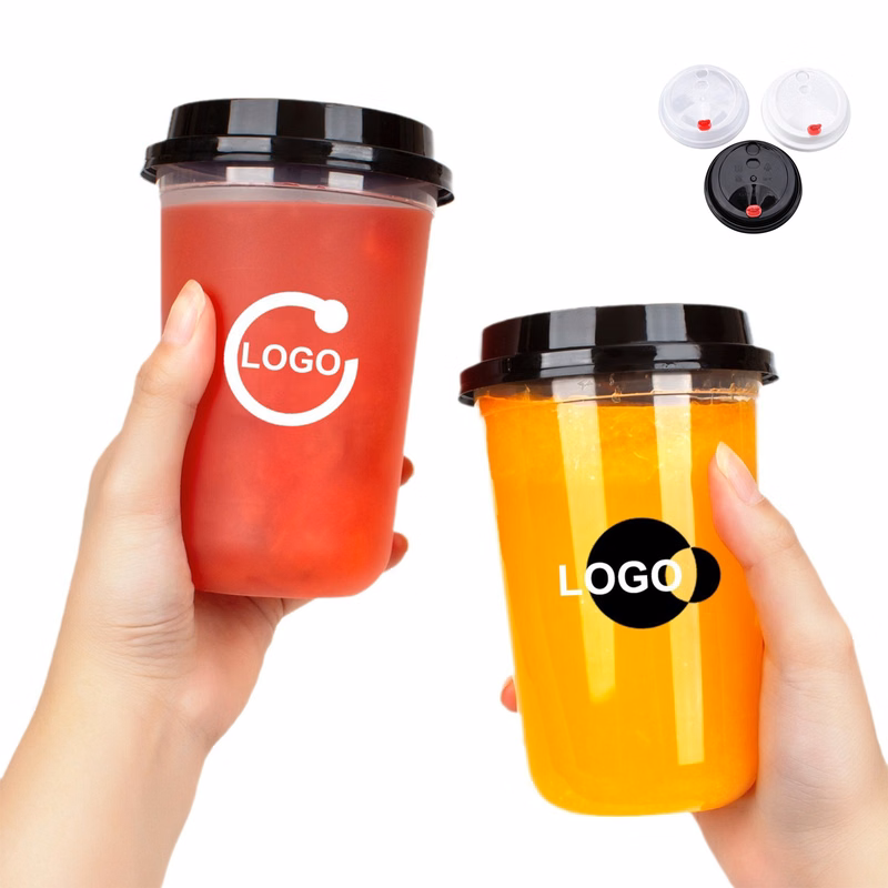 U Shaped Plastic Disposable Drinking Cup