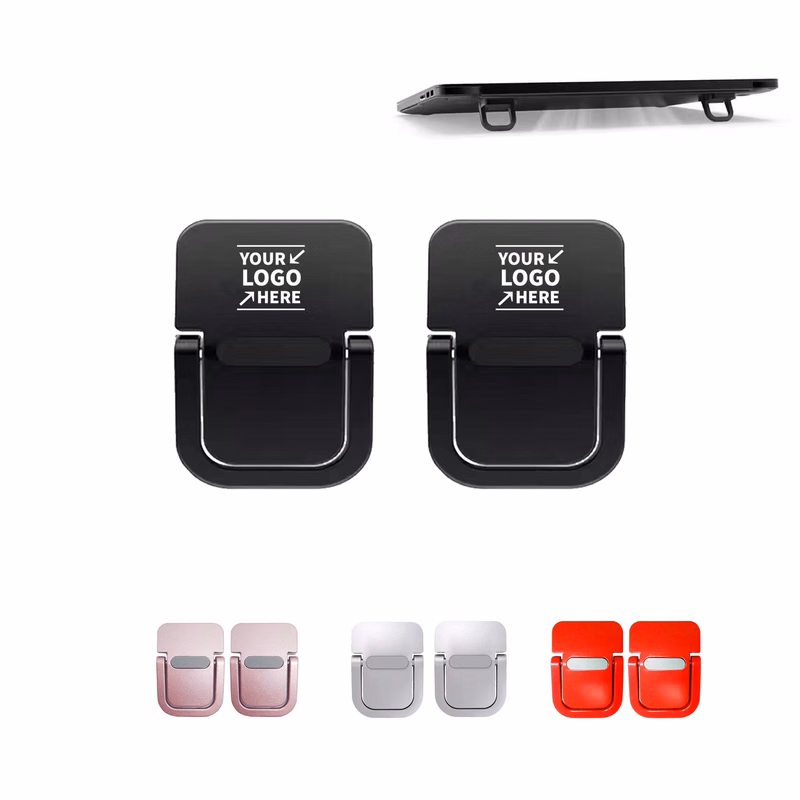 2pcs Mini Aluminium Alloy Laptop Stand