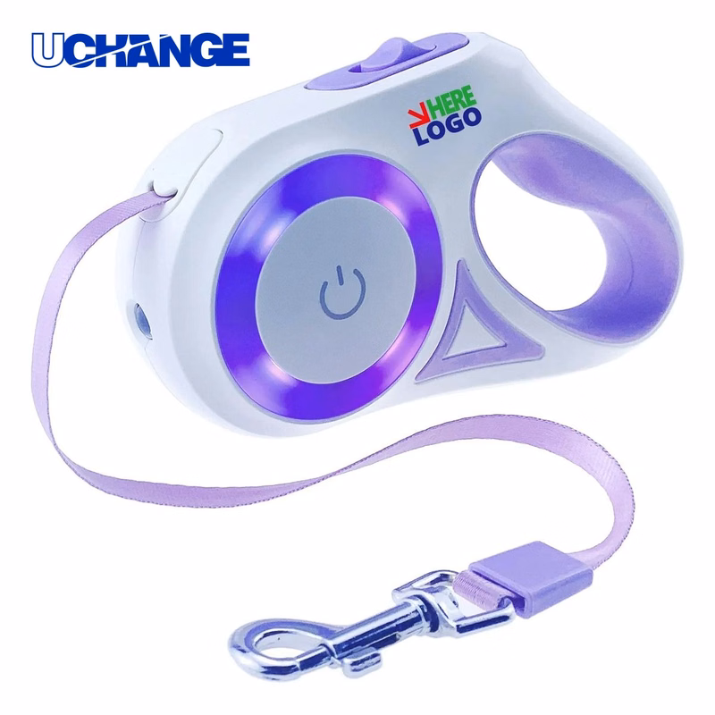 Retractable Dog Leash with LED Flashlight