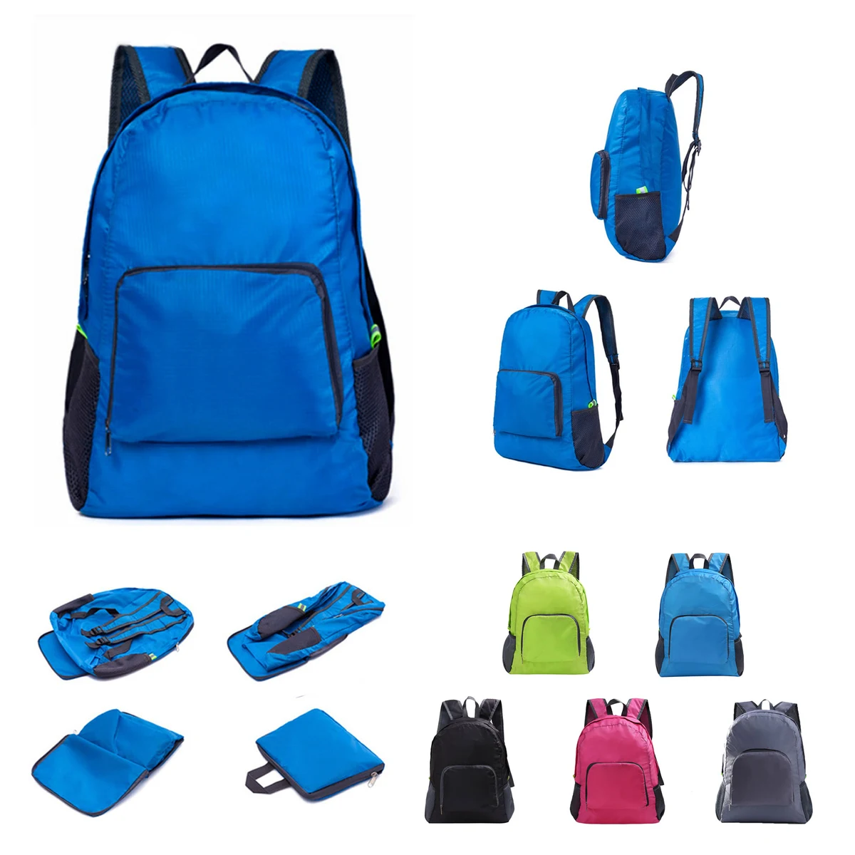 Outdoor Travel Lightweight Foldable Backpack 1