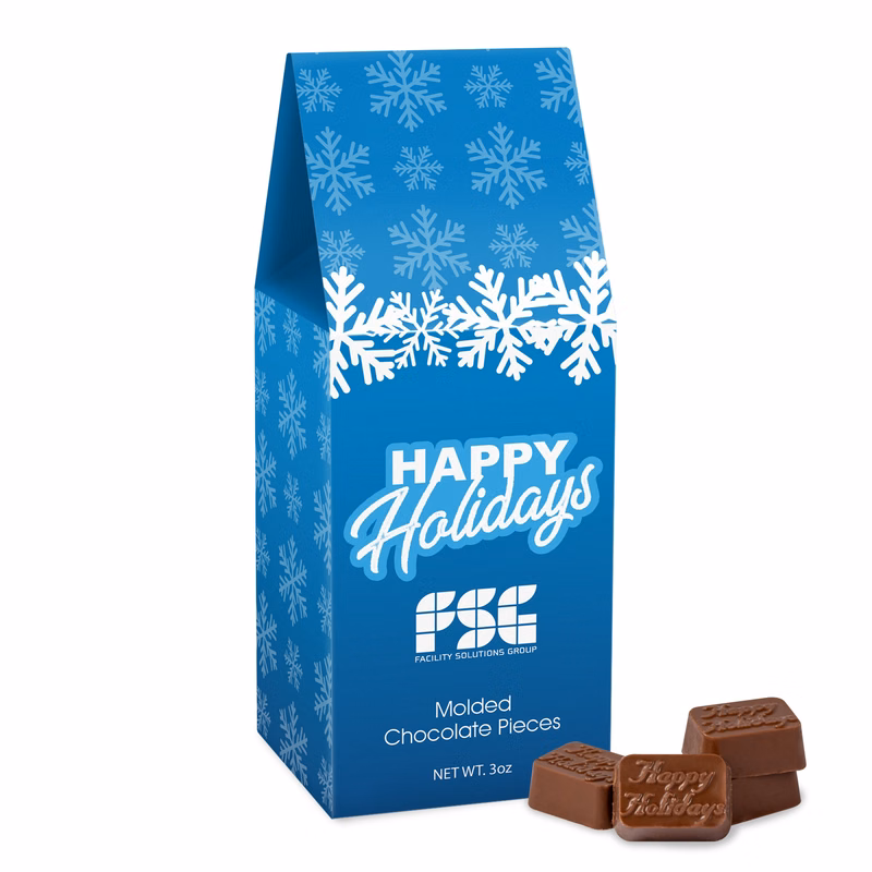 Molded Chocolate Gable Box