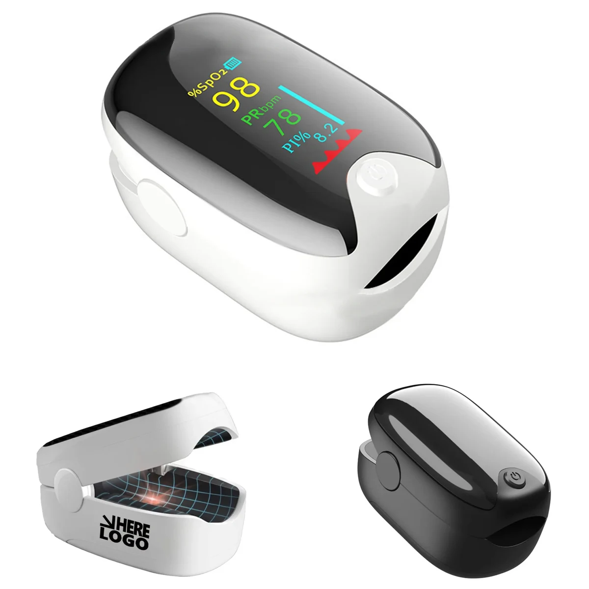 MOQ 50PCS Pulse Fingertip Oximeter 1