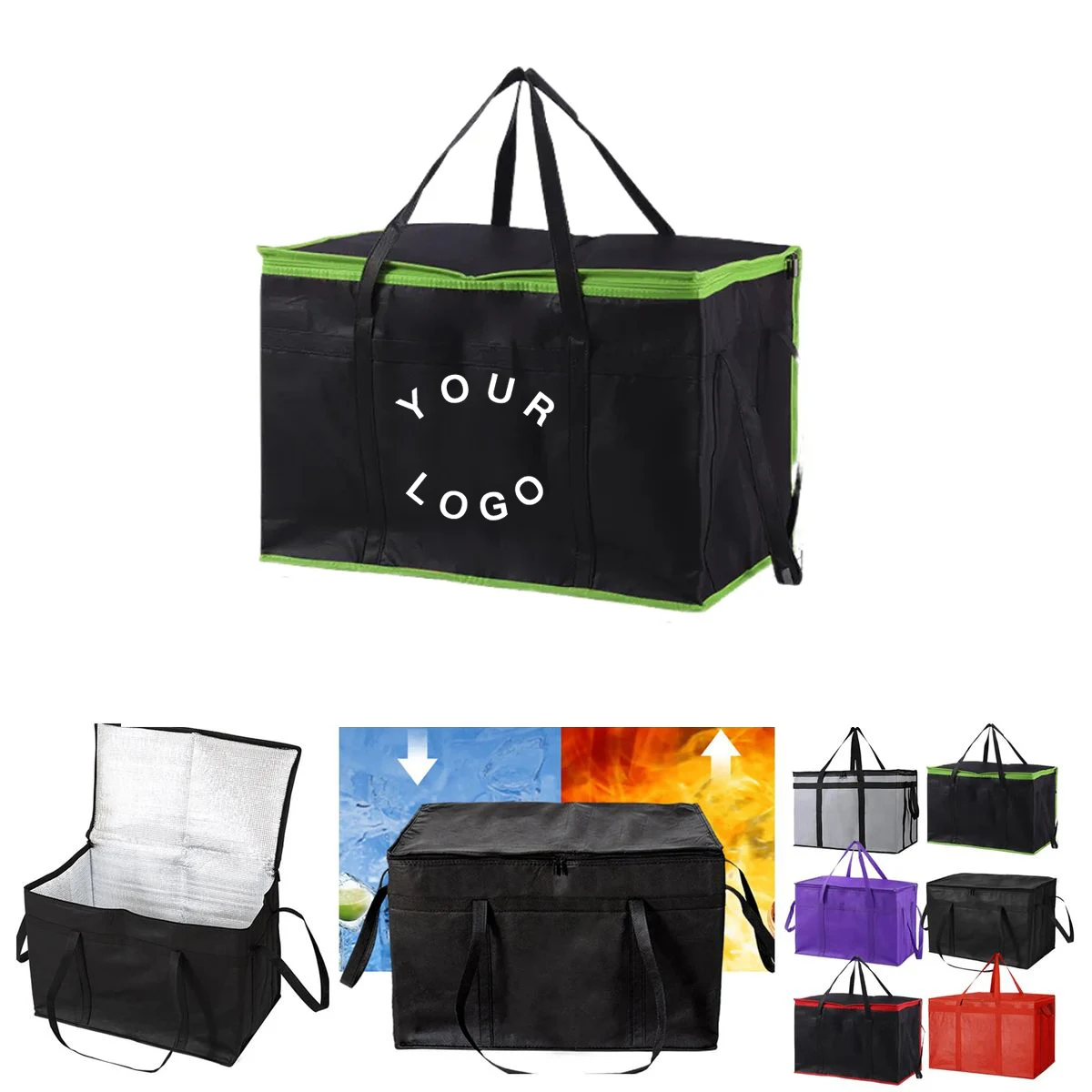 Reusable Thermal Tote Bag for Food Transport 1