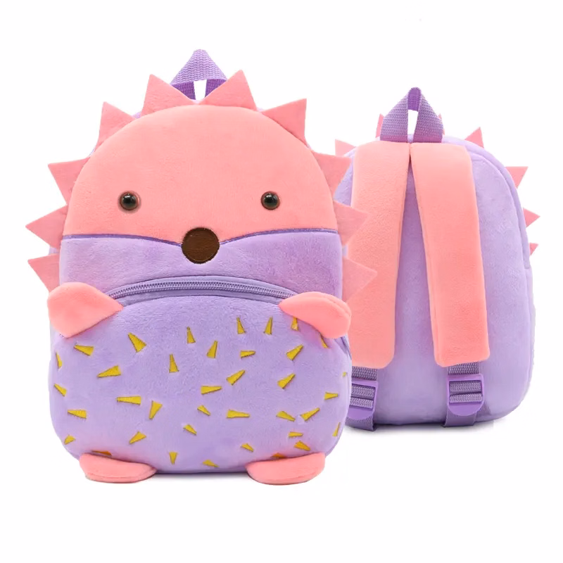 Cute Plush Cartoon Animal Backpack