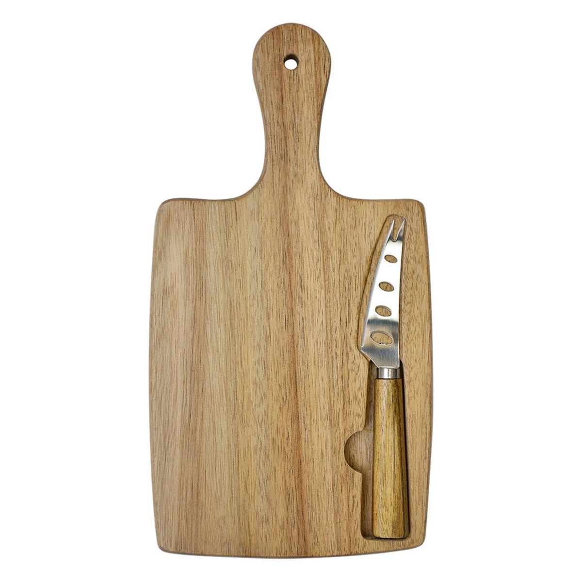 Wooden Cheese Cutting Board Knife Set 1