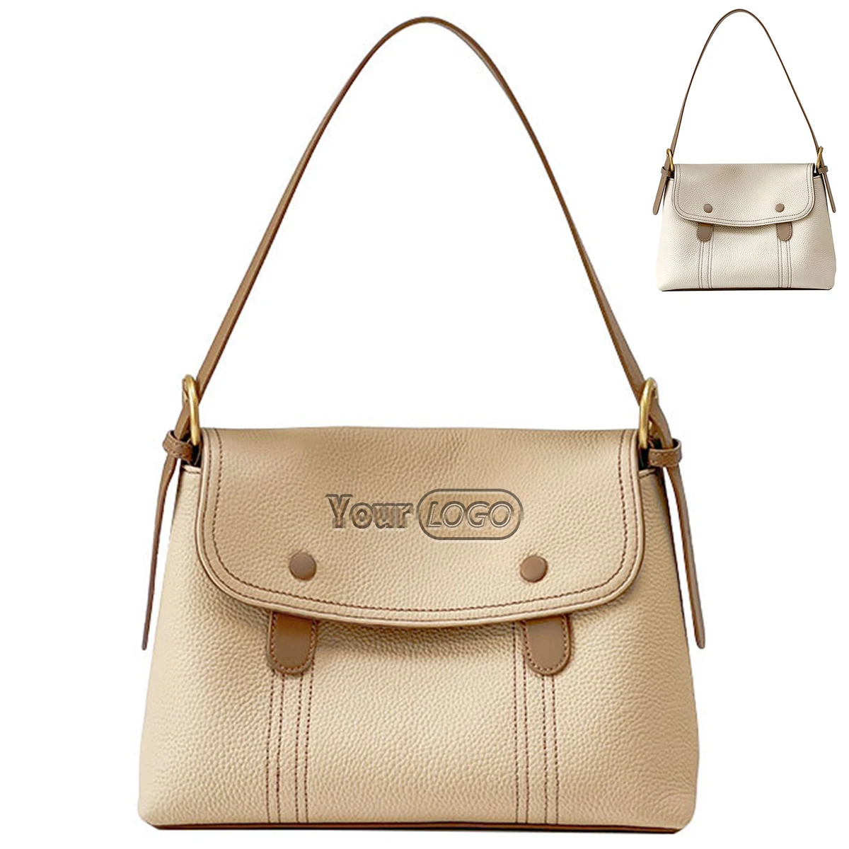 Women's Genuine Leather Crossbody Purse 1