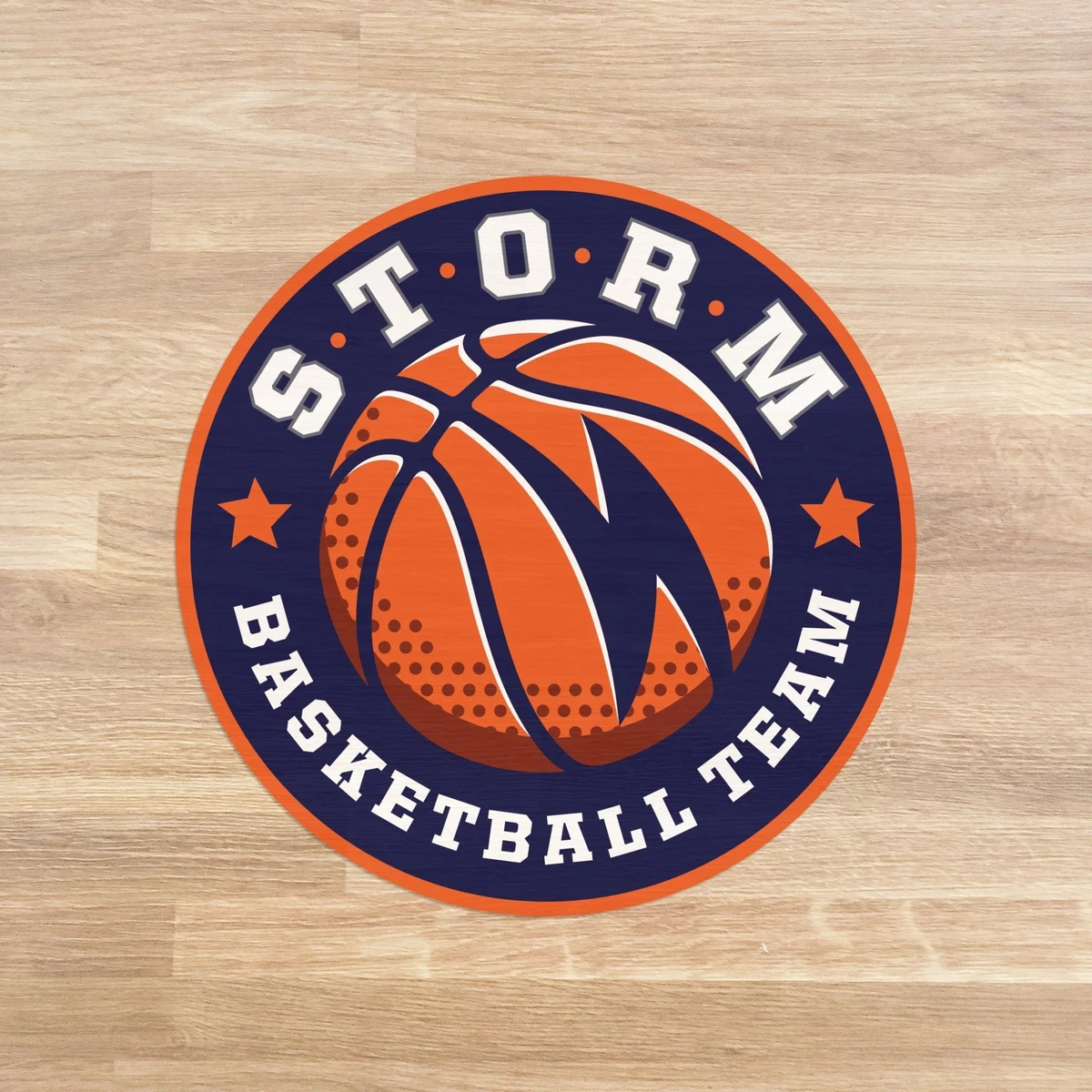 12"x12" Custom Floor Decals 1
