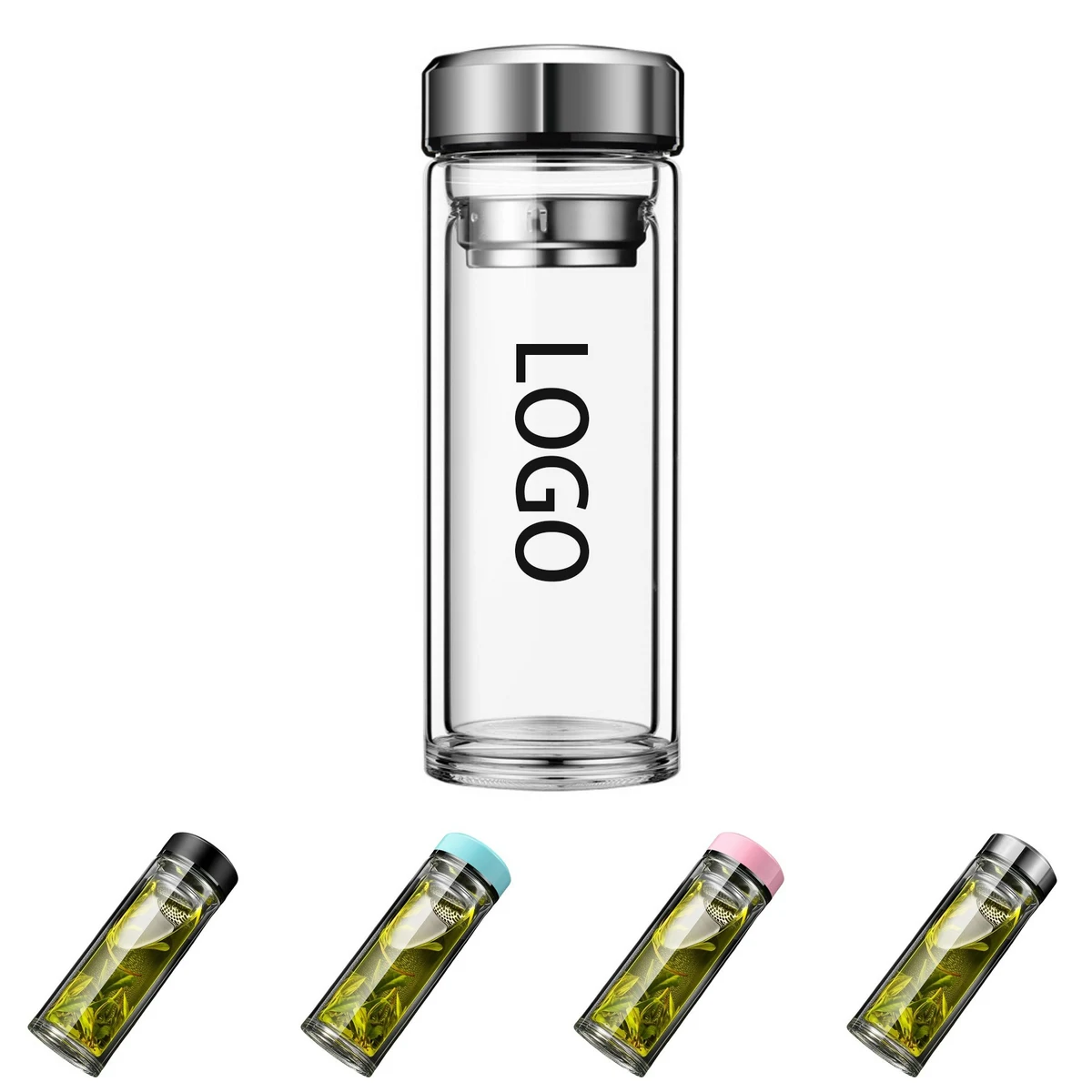 12oz 15oz High Borosilicate Glass Cup 1