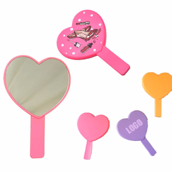 Heart Shaped Hand Mirror