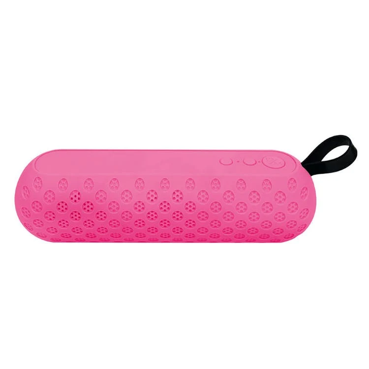Circle Wireless Bluetooth Speaker - Pink Dotted 1