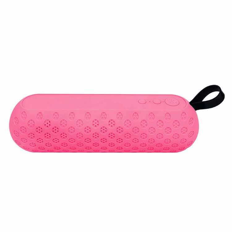 Circle Wireless Bluetooth Speaker - Pink Dotted