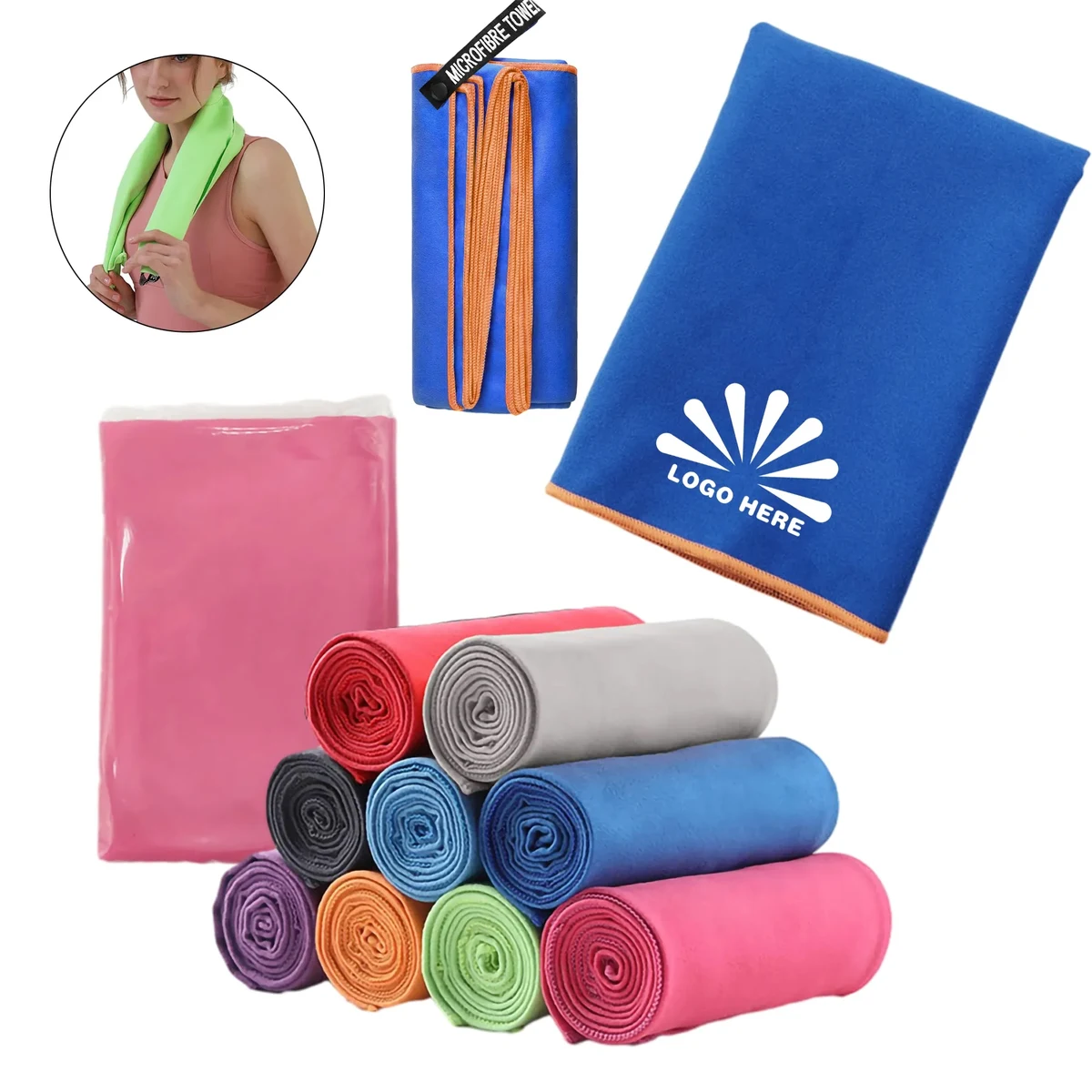 MOQ 50PCS Gym Fitness Towel 1
