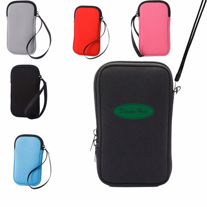 Zippered Neoprene Phone Case