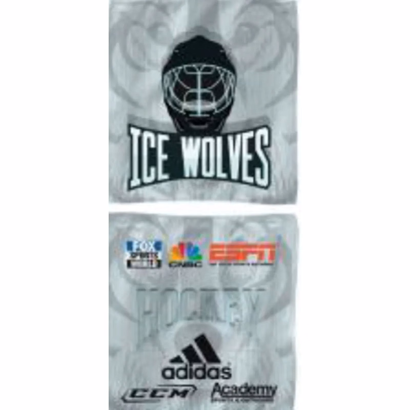 Full Bleed Branding Sublimated Rally Towel Front/Back