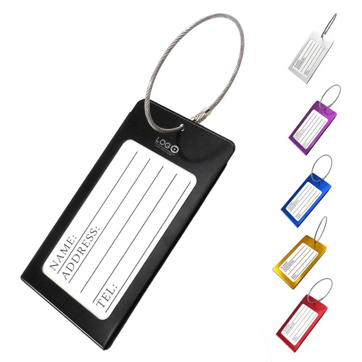 Aluminum Alloy Luggage Tag 1