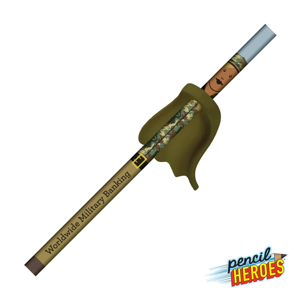 Pencil Heroes® Hometown Series Female w/Cape 1
