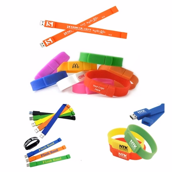 Promotion Wristband U/Flash Disk 8G