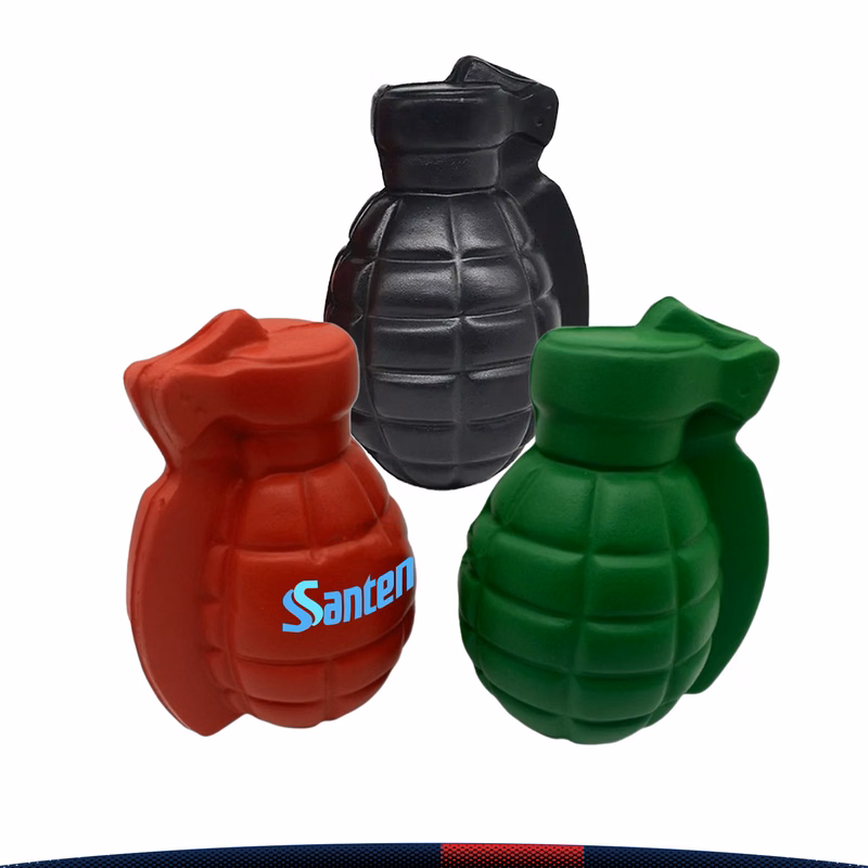 Grenade-Shaped Stress Ball