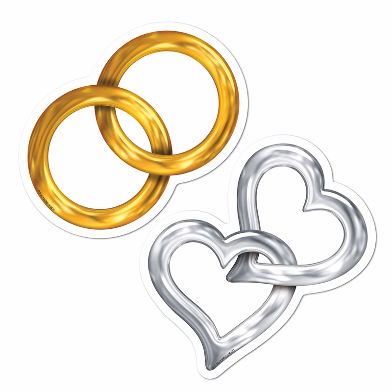 Mini Wedding Cutouts