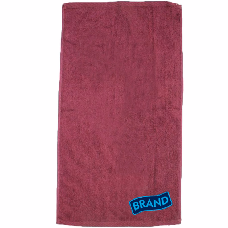 Cotton Velour Beach Towel USA Decorated (16" x 25")