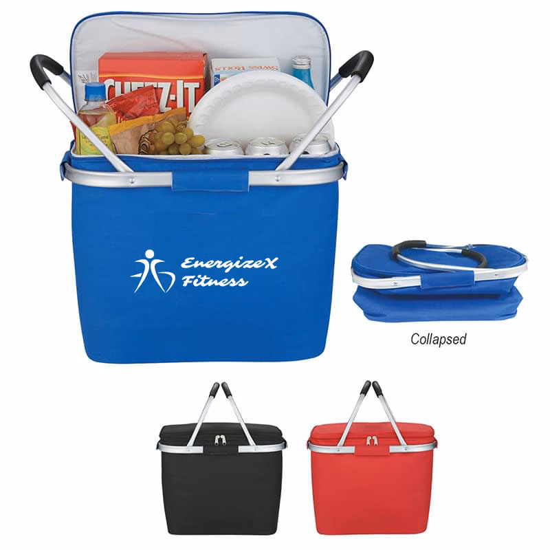 Picnic Fun Collapsible Cooler Basket