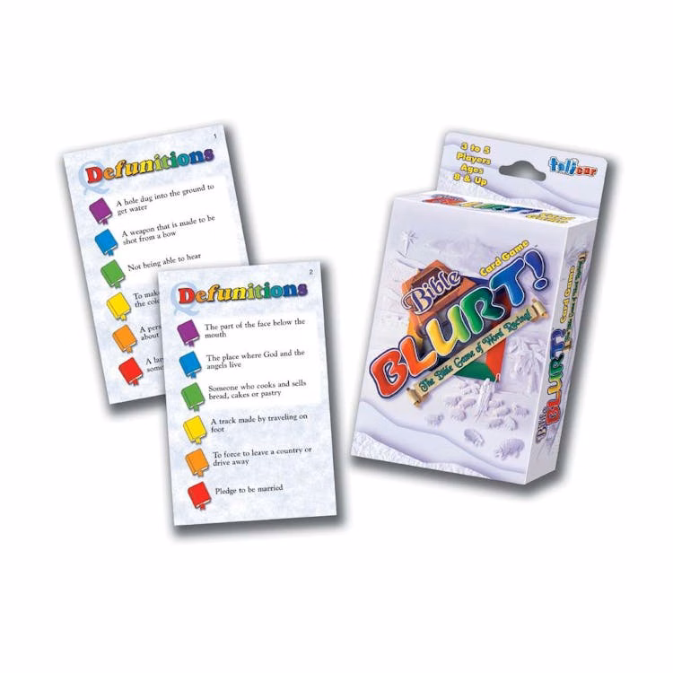 Bible Blurt Card Game
