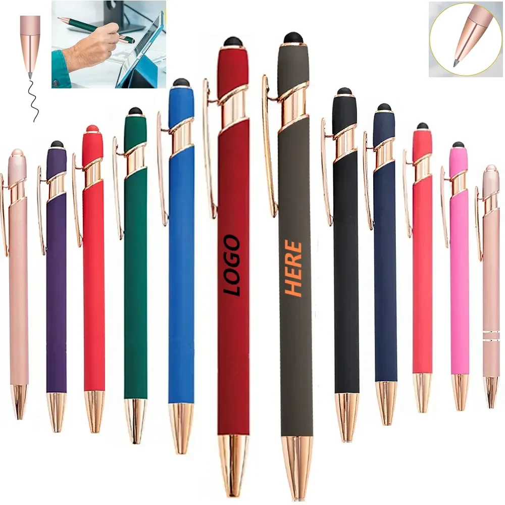 Aluminum Pen with Stylus Writing Tool 1