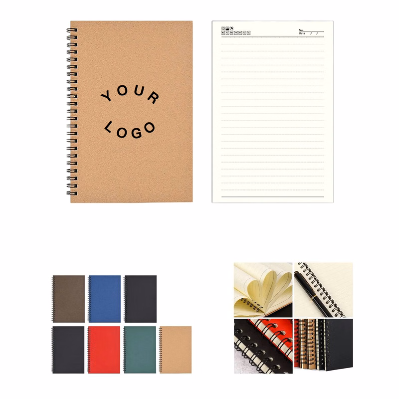 Hardcover Spiral Journal with Ruled Pages