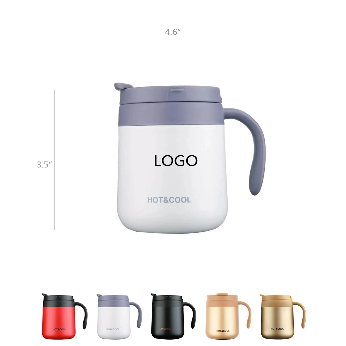 12 Oz. Double Walled Mug 1