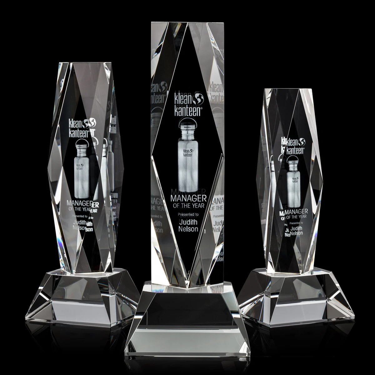 President 3D Award on Base - Clear 1