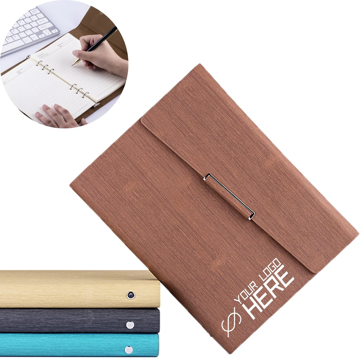 A5 Three Fold Loose Leaf Notebook Binder 1